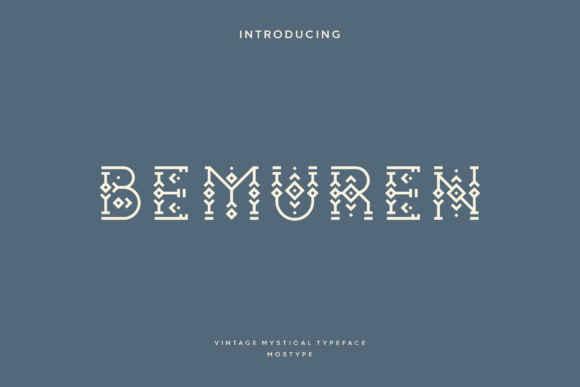 Bemuren: Strategic Typography for Modern Design and Branding