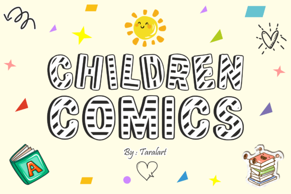 Children Comics: A Creative Tool for Dynamic Typography in Design Workflows