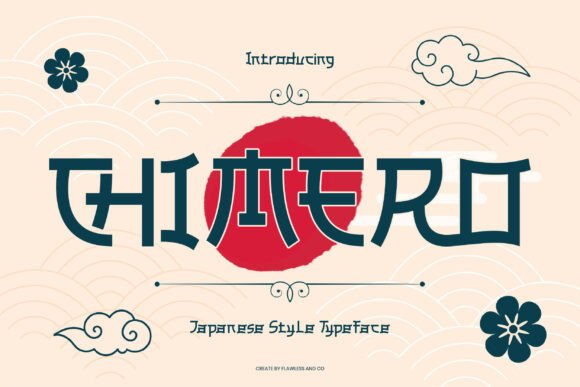 Chimero: A Modern Display Font Rooted in Japanese Tradition