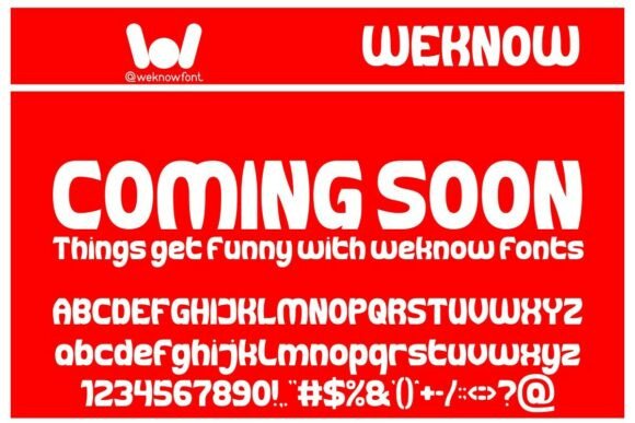 Coming Soon: A Playful Font with Retro Flair
