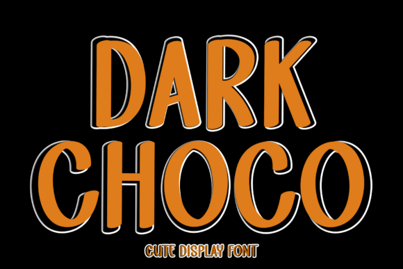 Dark Choco: A Stylish Font for Creative Designers
