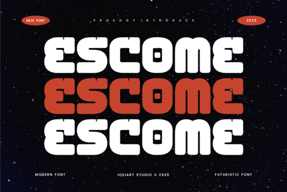 Esmoke: A Futuristic Font for Modern Design