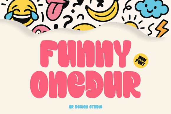 Funny Onedur: A Playful Font for Creative Projects
