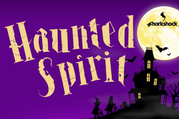 Haunted Spirit: The Perfect Halloween Font for Spooky Designs