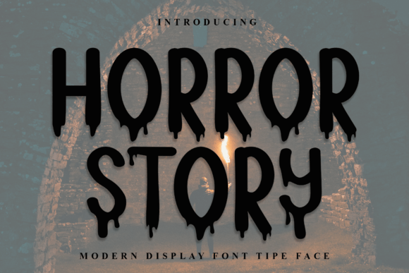Horror Story: A Festive Typeface for Holiday Creativity