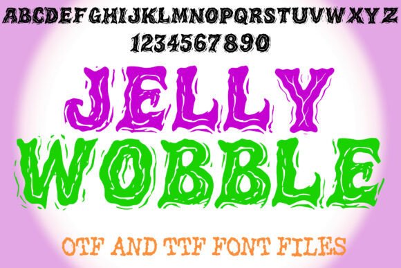 Jelly Wobble: The Friendly Font That Brings Personality to Every Project