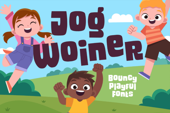 Jog Woiner: A Playful Font for Creative Kids Projects