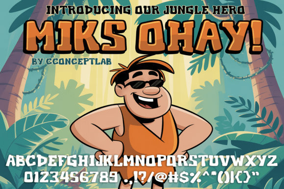 Miks Ohay: A Fresh and Functional Children’s Font for Creative Projects