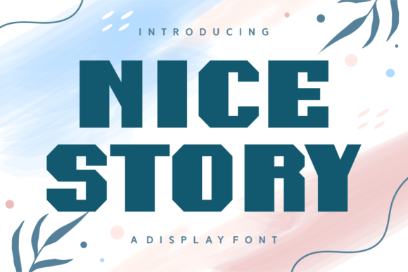 Nice Story: Elegance Meets Simplicity in Typography