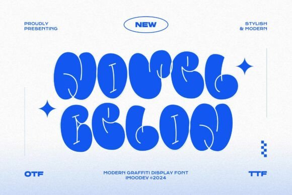 Novel Celon: The Bold, Playful Font That Turns Heads