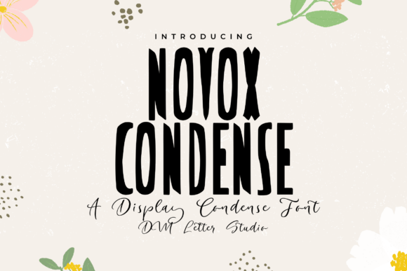 Novox Condense: A Modern Minimalist Font for Space-Constrained Design