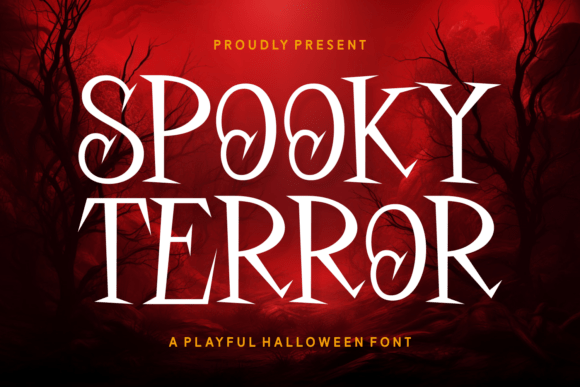 Spooky Terror: A Font That Haunts with Style