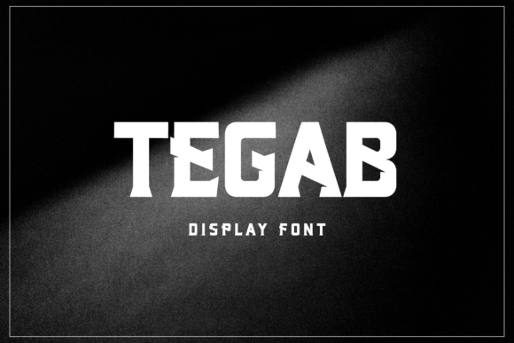 Tegab: Bold Typography for Impactful Design